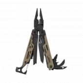 Unealta multifunctionala Leatherman SIGNAL Coyote Tan, teaca nylon black, 19 functii