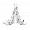 Unealta multifunctionala Leatherman WAVE Plus Silver, teaca nylon black, 18 functii