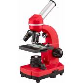 Microscop optic Bresser Junior Student Biolux SEL, rosu