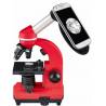 Microscop optic Bresser Junior Student Biolux SEL, rosu