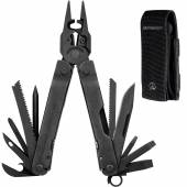 Multifunctional Leatherman Super Tool 300 Black, Teaca Molle black, 19 functii