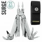 Unealta multifunctionala Leatherman SURGE Inox, teaca nylon black, 21 functii