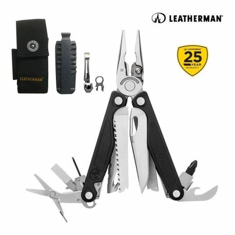 Unealta multifunctionala Leatherman CHARGE Plus, teaca nylon black, 19 functii