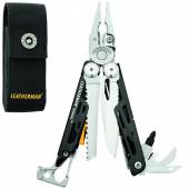 Unealta multifunctionala Leatherman SIGNAL Silver, teaca nylon black, 19 functii