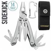 Unealta multifunctionala LEATHERMAN Sidekick, argintiu, teaca nylon, 14 functii