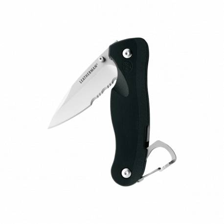 Briceag multifunctional Leatherman CRATER C33X, Black&Silver, lama 6.6cm