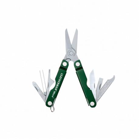 Unealta multifunctionala Leatherman MICRA, Green, 10 functii