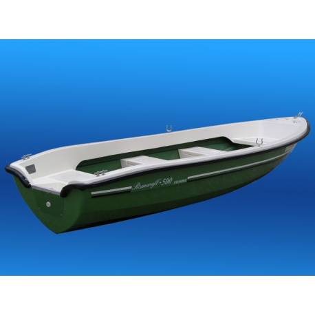 Barca fibra Romcraft-500 fishing, 4 persoane, - HobbyMall - Ambarcatiuni fibra