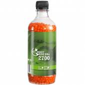 Bile airsoft COMBAT ZONE ORANGE 6MM 0,12G 2700BUC