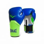 Manusi de box Everlast Pro Style Elite, albastru/verde
