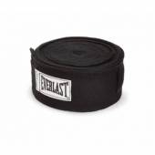 Bandaje elastice Everlast 100% Bumbac, negru