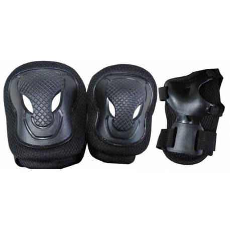 Set protectii Nextreme Adult, negru