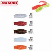 Grub DAMIKI WOW Grub 7.6cm 212 Orange/Silver 10buc/plic