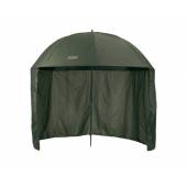 Umbrela cu parasolar JAXON PVC 150C, diametru 300cm, verde
