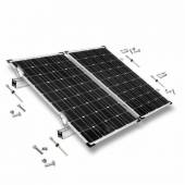 Kit montaj PNI KMSOL02 pentru 2 panouri fotovoltaice