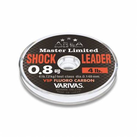 Fir fluorocarbon VARIVAS Super Trout Area Master Limited Shock Leader VSP, 30m, 0.148mm, 4lb
