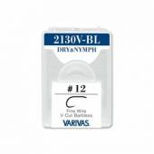Carlige musca Varivas Fly 2130V-BL Dry＆Nymph Fine Barbless, Bronz, Nr.8, 25 buc/plic
