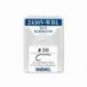 Carlige musca Varivas Fly 2430V-WBL Wet V-Cut 1x-2x Heavy, Bronz, Barbless, Nr. 6, 20 buc/cutie