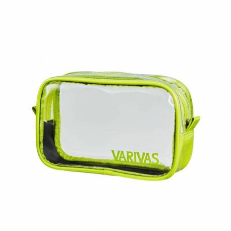 Borseta VARIVAS eva clear punch, 20 x 5 x 12 cm, Lime