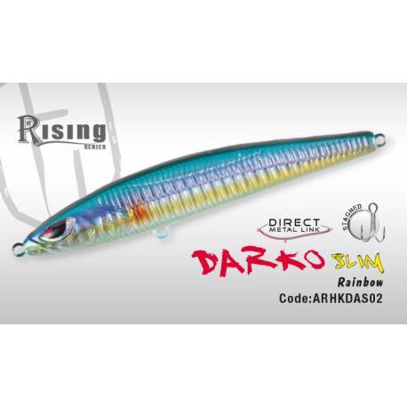 Vobler HERAKLES DARKO SLIM, 10cm, 23g, Rainbow