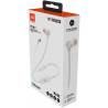 Casti wireless JBL TUNE110BT, In-ear, 3-Button Universal Remote/Mic, White