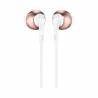 Casti JBL TUNE205, In-ear, wired, 1-Button Universal Remote/Mic, Rose Gold