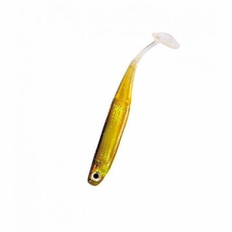 Shad NOMURA MINI REAL PLUSE, 5cm, 7g, Dark Yellow, 5 buc/plic