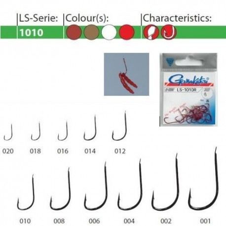 Carlige GAMAKATSU LS-1010G 25BUC/PL, nr.10