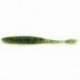 Naluca soft DAMIKI Riser 10.2CM (4'') - 304 (Water Melon Black) 12buc/plic