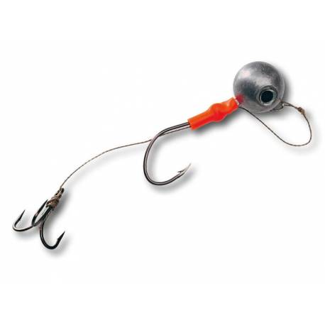 Montura somn CLIMAX Cult Catfish Jig Fireball, 230g, Ancora 4/0 Natural