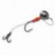 Montura somn CLIMAX Cult Catfish Jig Fireball, 230g, Ancora 4/0 Red