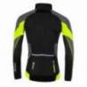 Force - Jacheta de ciclism cu membrană ușoară x70, negru-gri-fluo, marimea XXL