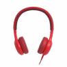 Casti JBL E35, On-ear, 1-button remote and mic, Red