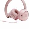 Casti JBL Tune500, On-ear, wired, one-button universal remote/mic, Pink