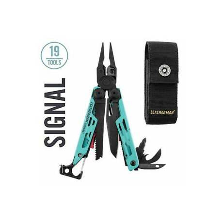 Unealta multifunctionala Leatherman SIGNAL Aqua, 19 functii