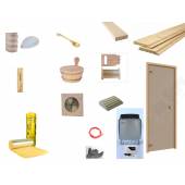 Kit DIY sauna finlandeza Waincris Saune BASIC 1