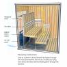 Incalzitor electric Waincris Pankki pentru sauna, 13.5kW, panou digital exterior