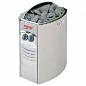 Soba sauna Harvia Vega Compact BC35, inox, 3,.5kW, cu comanda incorporata