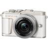 Aparat foto Olympus PEN E-PL10 Pancake Zoom Kit white/silver