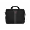 Servieta laptop Wenger Legacy 600654,17 inch, 12L, Black/Gray