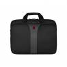 Servieta laptop Wenger Legacy 600655, 17 inch, 19L, Black/Gray