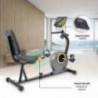 Bicicleta orizontala Techfit R300, volanta 6kg, computer bord