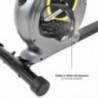 Bicicleta orizontala Techfit R300, volanta 6kg, computer bord