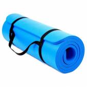 Saltea yoga TECHFIT EXERCISE MAT, albastru, grosime 1.5cm, 180x60cm