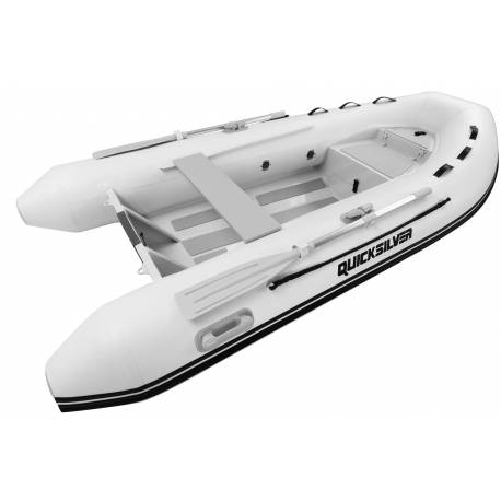 Barca gonflabila QUICKSILVER 320 ALU-RIB, 3.20m, 61.3kg, Alb