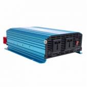 Invertor de tensiune PNI SP1000W cu sinusoida pura, alimentare 12V