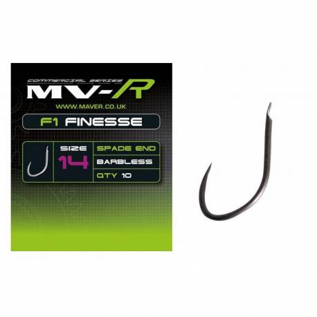 Carlige crap Maver MV-R Power Carp 1, Argintiu, Nr.12, 10 buc./plic