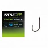 Carlige Maver MV-R Power Carp 2 cu ochet, barbless, Nr.12, 10 buc/plic