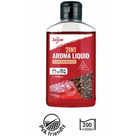 Aroma lichida CARP ZOOM 2in1 200ml Orange-Chocolate