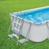 Set piscina dreptunghiulara Summer Waves Elite Frame cu cadru metalic, 4 x 2 x 1 m